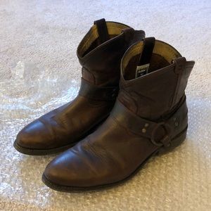 Frye Wyatt Harness Booties